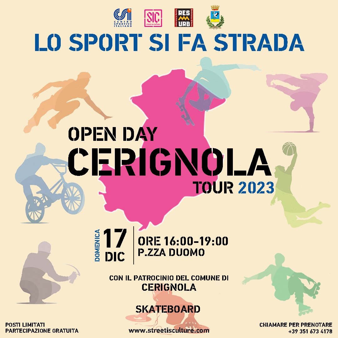 Street is Culture- Open Day Cerignola Street is Culture- Open Day Cerignola