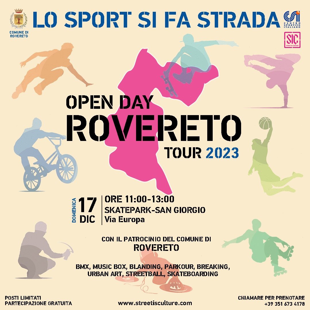 Street is Culture – Open Day Rovereto Street is Culture – Open Day Rovereto