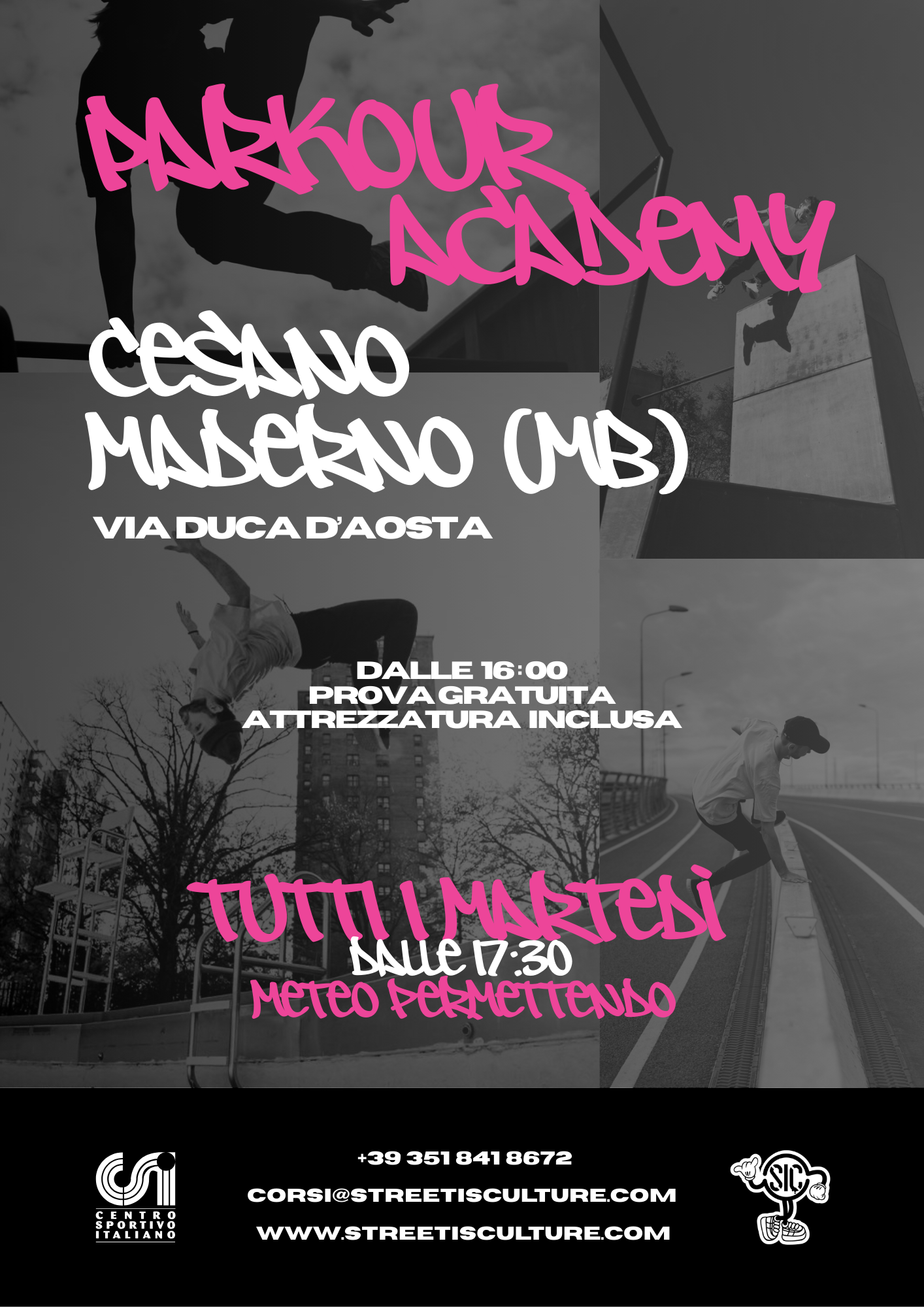 parkour cesano maderno
